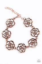 Nip It In The ROSEBUD - Copper Flower Bracelet