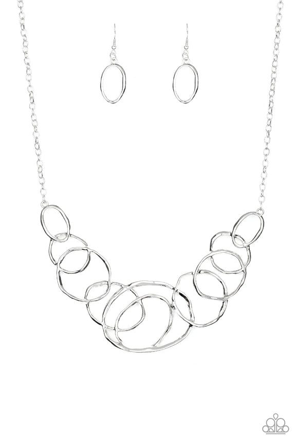 All Around Radiance - Silver Necklace Paparazzi