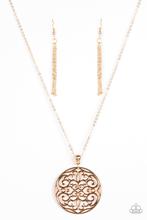 All About ME-dallion - Gold Necklace