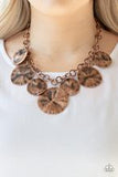 Barely Scratched the Surface - Copper Necklace Paparazzi