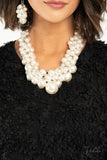 Regal - Paparazzi Zi Collection White Pearl Necklace