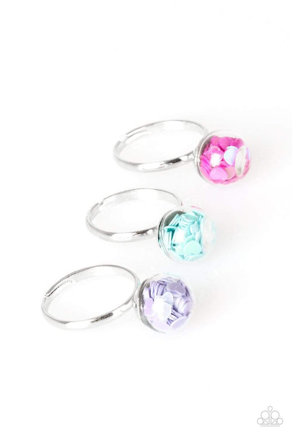 Snazzychicjewelryboutique Childrens Starlet Shimmer - Childrens Heart Confetti Rings Papparazzi