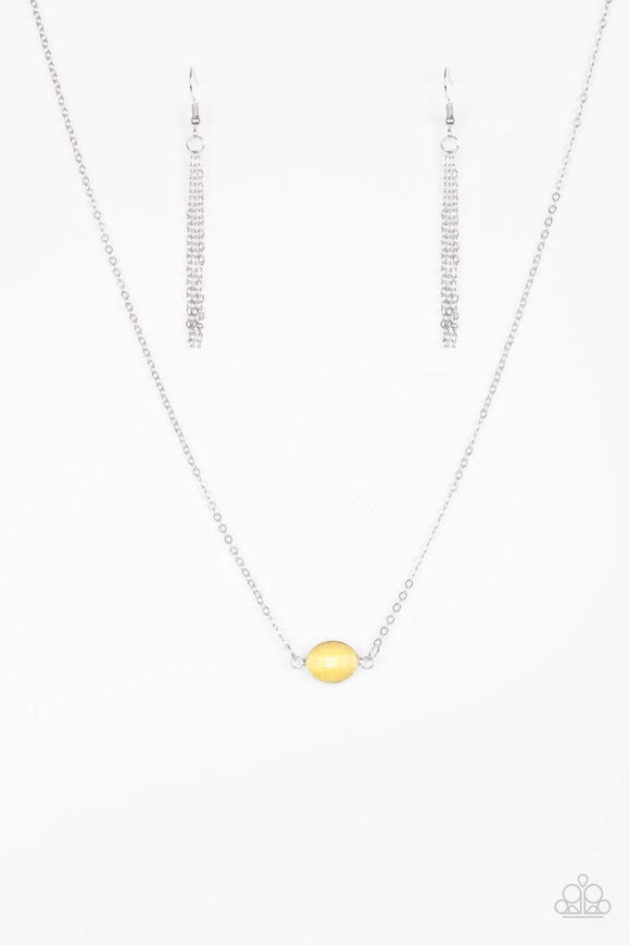 Snazzychicjewelryboutique Necklace Fashionably Fantabulous - Yellow Necklace Paparazzi