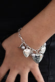 Love Will Find A Way - Silver Charm Bracelet Paparazzi