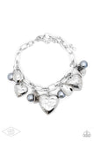 Love Will Find A Way - Silver Charm Bracelet Paparazzi