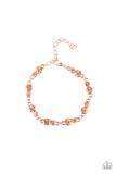 Twinkle Twinkle Little STARLET - Rhinestone Copper Bracelet