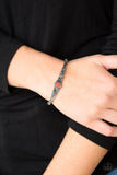 Make Your Own Path - Orange Cuff Bracelet Paparazzi