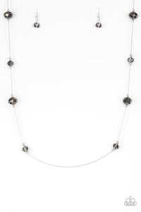 Champagne On The Rocks - Multi Iridescent Necklace Paparazzi