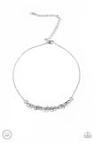 Cat Got Your Tongue? - Silver Choker Necklace Paparazzi