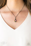 Timeless Trinket - Life of the Party Multi Oil Spill Necklace Paparazzi