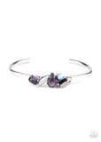 Gemstone Grotto - Purple Cuff Bracelet Paparazzi