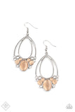 Look Into My Crystal Ball - Fashion Fix February 2021 Orange Earrings