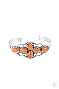 Color Me Celestial - Orange Cuff Bracelet