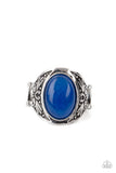 Sedona Dream - Blue Stretchy Ring Paparazzi