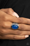 Sedona Dream - Blue Stretchy Ring Paparazzi