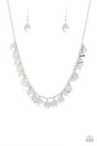 Dainty DISCovery - Silver Necklace