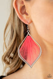 String Theory - Pink Earrings Paparazzi