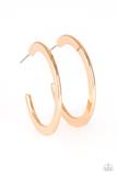 Be All BRIGHT - Gold Hoop Earrings Paparazzi