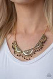 Boho Baby - Gold Necklace Paparazzi