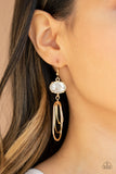 Drop Dead Glamorous - Gold Earrings Paparazzi