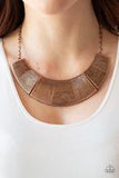 More Roar - Copper Necklace Paparazzi