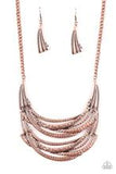 Read Between the VINES - Copper Necklace Paparazzi