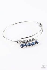 Snazzychicjewelryboutique Bracelet All Roads Lead To ROAM - Blue Bangle Bracelet Paparazzi