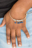 Snazzychicjewelryboutique Bracelet All Roads Lead To ROAM - Blue Bangle Bracelet Paparazzi