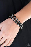 Snazzychicjewelryboutique Bracelet BALLROOM and Board - Black Bracelet Paparazzi