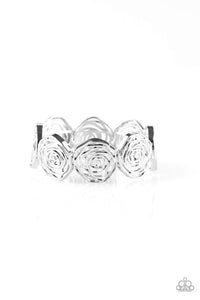 Snazzychicjewelryboutique Bracelet Beat Around The ROSEBUSH - Silver Bracelet Paparazzi