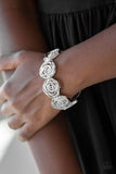 Snazzychicjewelryboutique Bracelet Beat Around The ROSEBUSH - Silver Bracelet Paparazzi