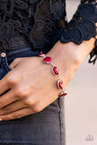 Snazzychicjewelryboutique Bracelet Carefree Spirit - Red Bracelet Paparazzi