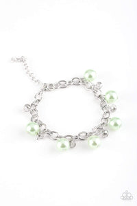 Snazzychicjewelryboutique Bracelet Country Club Chic - Green Pearl Bracelet Paparazzi