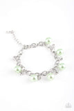 Snazzychicjewelryboutique Bracelet Country Club Chic - Green Pearl Bracelet Paparazzi