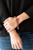 Snazzychicjewelryboutique Bracelet Grit and Glamour - Pink Bracelet Paparazzi