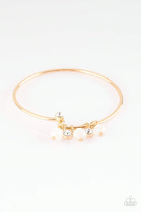 Snazzychicjewelryboutique Bracelet Marine Melody - Gold Bangle Bracelet Paparazzi