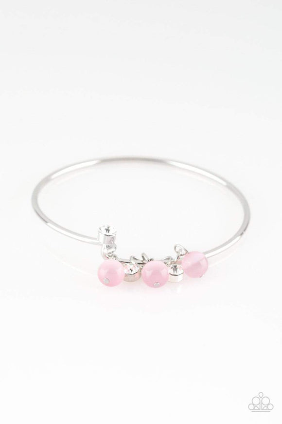 Snazzychicjewelryboutique Bracelet Marine Melody - Pink Bangle Bracelet Paparazzi