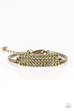 Snazzychicjewelryboutique Bracelet Top-Class Class - Brass Rhinestone Bracelet Paparazzi