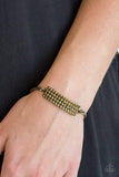 Snazzychicjewelryboutique Bracelet Top-Class Class - Brass Rhinestone Bracelet Paparazzi