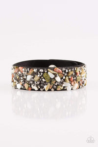 Snazzychicjewelryboutique Bracelet Totally Crushed It - Multi Crushed Stone Bracelet Paparazzi