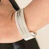 Snazzychicjewelryboutique Bracelet Unstoppable - White Wrap Bracelet Paparazzi