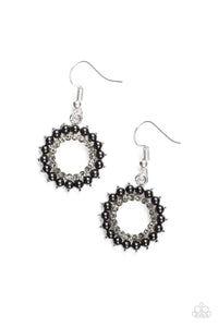 Snazzychicjewelryboutique Earrings A Proper Lady - Black Earrings Paparazzi