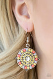 Snazzychicjewelryboutique Earrings Caribbean Cruzin - Yellow Multi Earrings Paparazzi