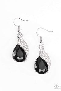 Snazzychicjewelryboutique Earrings Easy Elegance - Black Earrings Paparazzi