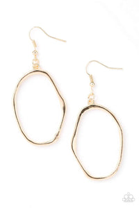 Snazzychicjewelryboutique Earrings Eco Chic - Gold Earrings Paparazzi