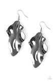 Snazzychicjewelryboutique Earrings Fall Into Fall - Black Gunmetal Earrings Paparazzi