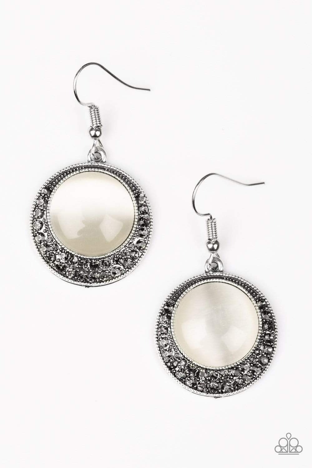 Paparazzi moonstone deals earrings