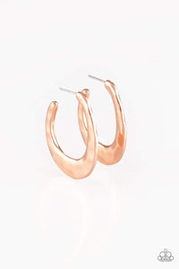 Snazzychicjewelryboutique Earrings HOOP Me UP! - Copper Hoop Earrings Paparazzi