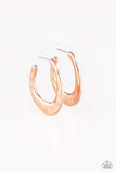 Snazzychicjewelryboutique Earrings HOOP Me UP! - Copper Hoop Earrings Paparazzi