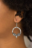 Snazzychicjewelryboutique Earrings On The Uptrend - Silver Earrings Paparazzi